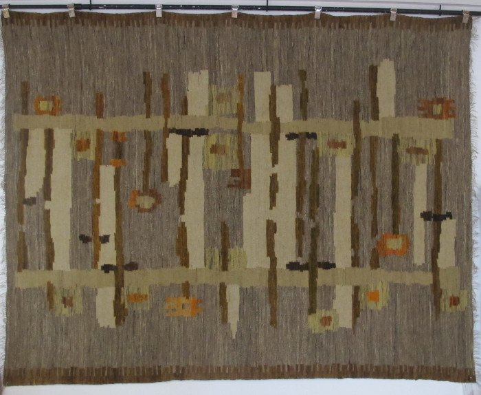 Mid-Century Polish Abstract Tapestry